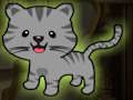 Spel Red de schattige gestreepte kat  online