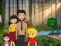 Spel Familie-ontsnapping uit het bos  online