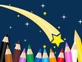 Spel Kleurboek: vallende ster online Spel Kleurboek: vallende ster online