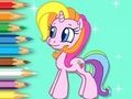 Spel Kleurboek: Shining Pony  online