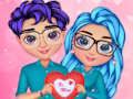 Spel Bijpassende outfits voor Valentijnsdag  online