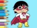 Spel Kleurboek: Super Ryan  online