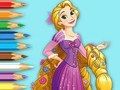 Spel Kleurboek: Prinses Raponsje  online
