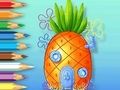 Spel Kleurboek: Ananashuis online Spel Kleurboek: Ananashuis online