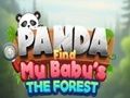 Spel Panda Vind mijn baby in het bos  online