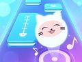 Spel Muziek kat! Pianotegels Spel 3D  online