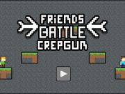 Spel Vrienden vechten tegen Crepgun  online