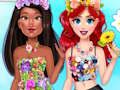 Spel Prinses bloem mode-look  online