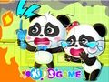 Spel Legpuzzel: Babypanda-vuurwerk  online