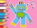 Spel Kleurboek: Robotdansen  online