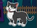 Spel Halloween Smiley Kat Ontsnapping  online