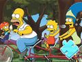 Spel Legpuzzel: Simpson Family Riding  online