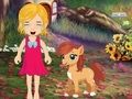 Spel Leene en pony ontsnappen  online