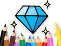 Spel Kleurboek: Shining Diamond  online