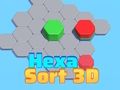 Spel Hexa Sorteer 3D  online