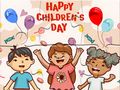 Spel Legpuzzel: Fijne kinderdag  online