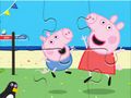 Spel Legpuzzel: Peppa leuke dag  online