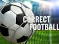 Spel Correct voetbal  online