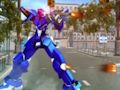 Spel Amerikaanse politie-robottransformatie: robotvechtspellen  online