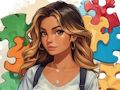 Spel Glijdende anime-puzzel  online
