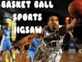Spel Basketbal sport puzzel  online
