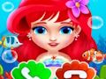 Spel Baby prinses zeemeermin telefoon  online