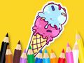 Spel Kleurboek: Cool ijs  online