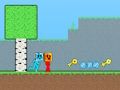 Spel Vuur- en waterstickman online Spel Vuur- en waterstickman online