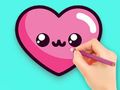 Spel Kleurboek: Mooi hart  online