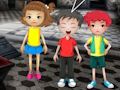 Spel Kinderen op zoek naar huisdieren  online