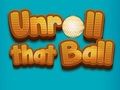 Spel Rol die bal uit  online