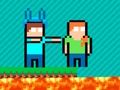 Spel Pixelgevecht omhoog  online