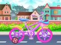 Spel Wassalon voor meisjesfietsreparatie  online