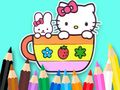 Spel Kleurboek: Kitty Cup  online