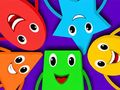 Spel Kinderquiz: Kleurrijke Shaps  online
