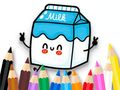 Spel Kleurboek: Melk  online