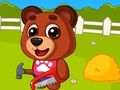 Spel Kinderen bouwen huis  online