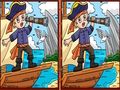 Spel Piraten Vind de verschillen  online