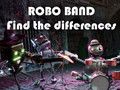 Spel Robotband - Zoek de verschillen  online