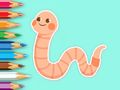Spel Kleurboek: schattig insect  online