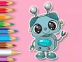 Spel Kleurboek: Glimlachrobot  online