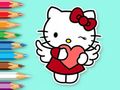 Spel Kleurboek: Liefde Kitty  online