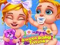 Spel Pasgeboren lieve baby-tweeling online Spel Pasgeboren lieve baby-tweeling online