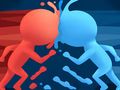 Spel Blauwe en rode man  online