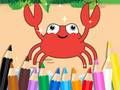 Spel Kleurboek: Gelukkige Krab  online