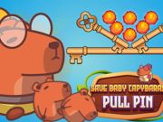 Spel Bewaar Baby Capibara's Trekspeld  online