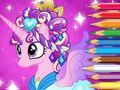 Spel Kleurboek: Ponyprinses  online