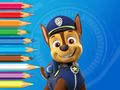 Spel Kleurboek: Paw Patrol Chase  online