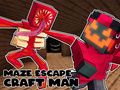 Spel Doolhofontsnapping: Craft Man  online