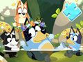 Spel Legpuzzel: Bluey Pool Spa  online